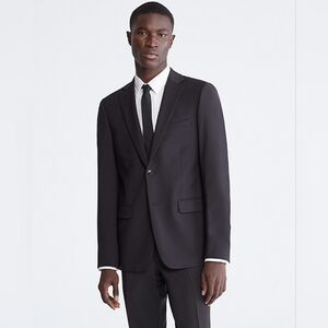Calvin Klein Slim FIt Men's Black Blazer Sz XL